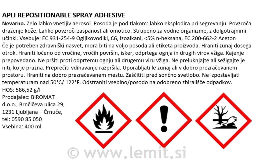 Apli Lepilo v spreju