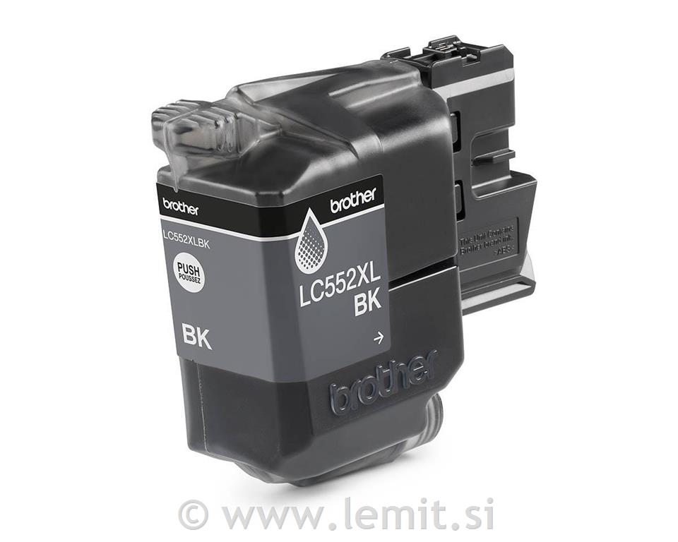 Brother Kartuša LC552XL BK, črna