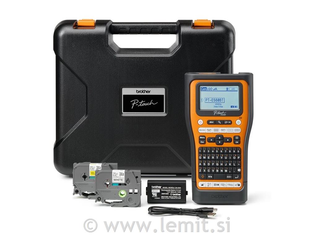 Brother PT E560BTVP, tiskalnik nalepk