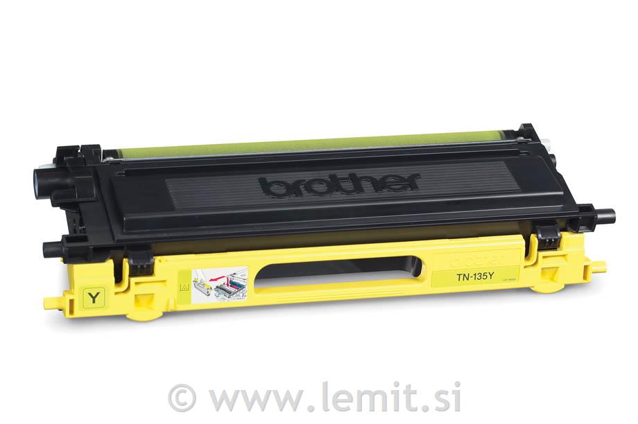 Brother Toner TN135Y, yellow, 4.000 str.