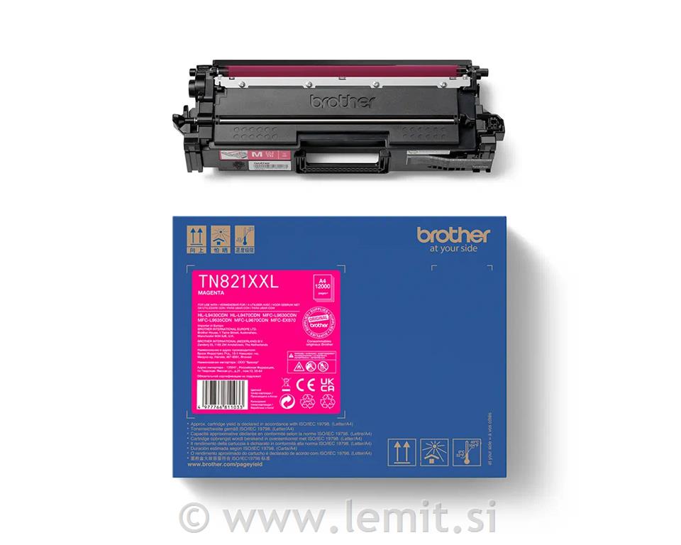 Brother Toner TN821XXLM, magenta, 12.k