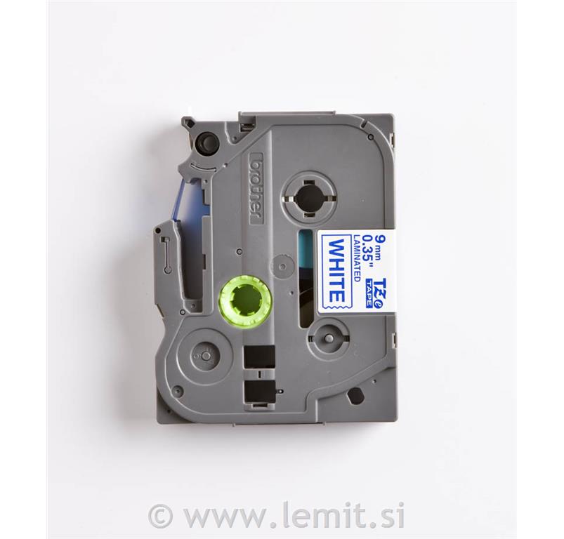 TZE223 Bel/moder 9mm, trak za PT
