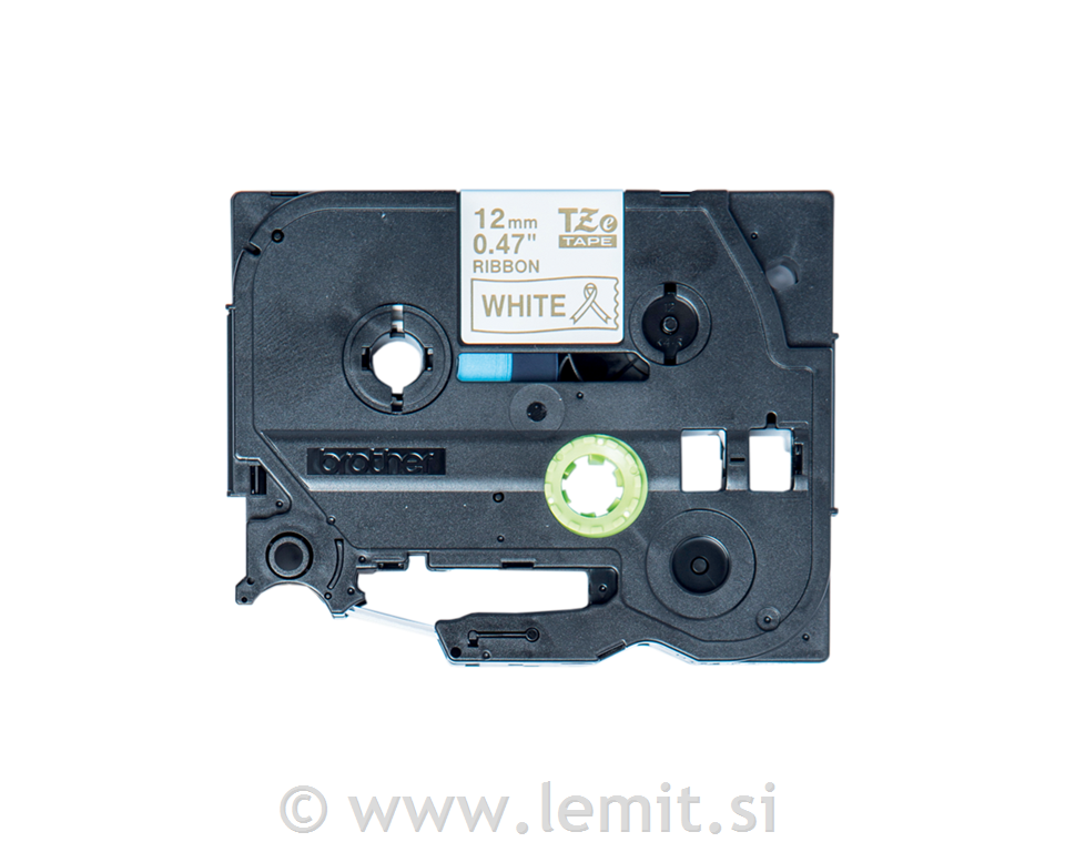 TZE-R234 tekstilni bel/zlat 12mm