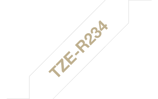 TZE-R234 tekstilni bel/zlat 12mm