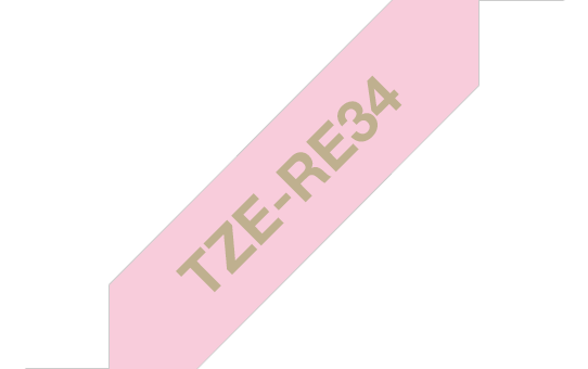 TZE-RE34 Roza/zlat 12mm