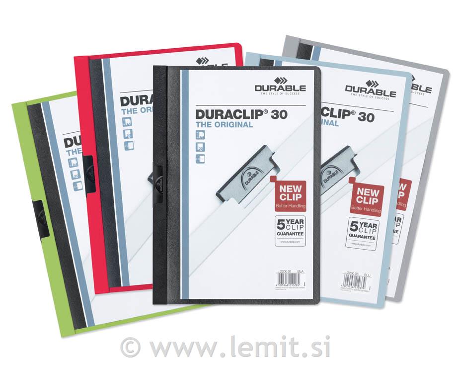 Mapa Duraclip (2200) A4 bela