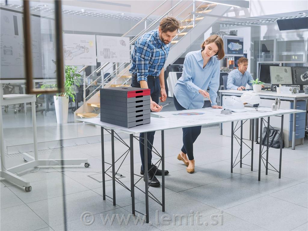 Durable Predalnik IDEALBOX PRO 7 rdeč