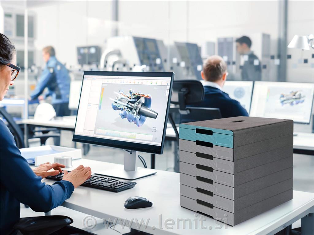 Durable Predalnik IDEALBOX PRO 7 moder