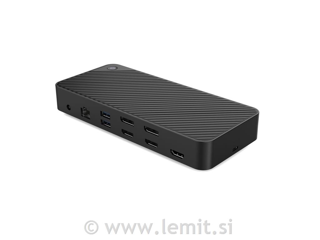 Trojna 4K USB-C hibr. docking postaja