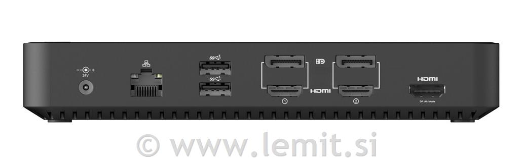 Trojna 4K USB-C hibr. docking postaja