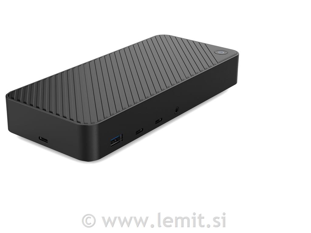 Trojna 4K USB-C hibr. docking postaja