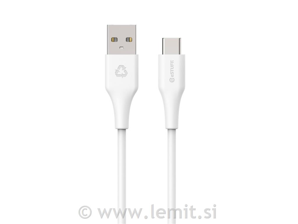 eSTUFF INFINITE kabel USB C-A 1m, bel