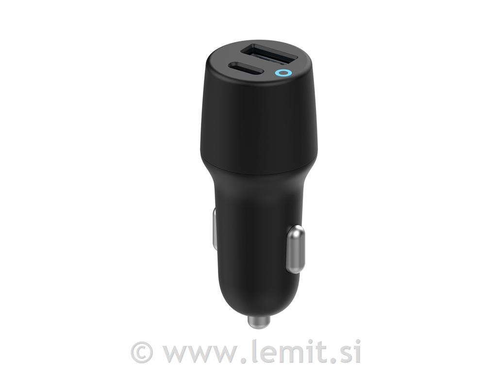 eSTUFF INFINITE avtomobilski polnil. 38W
