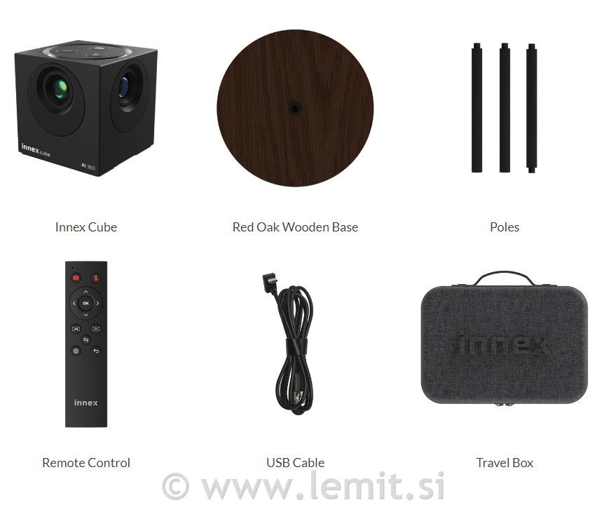 Innex 360-stopinjska videokonfer. kamera