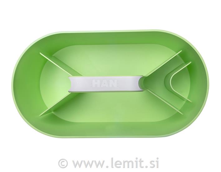 Škatla za shranjevanje limetino zelena