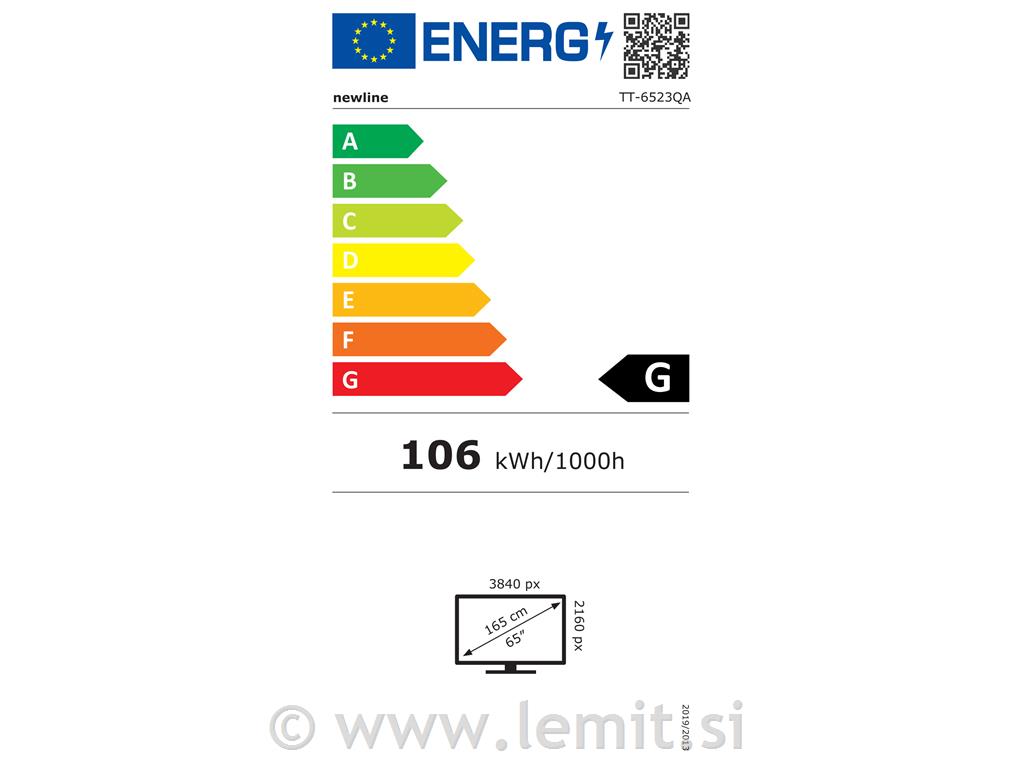 Newline Interakti. LCD zaslon TT-6523QA