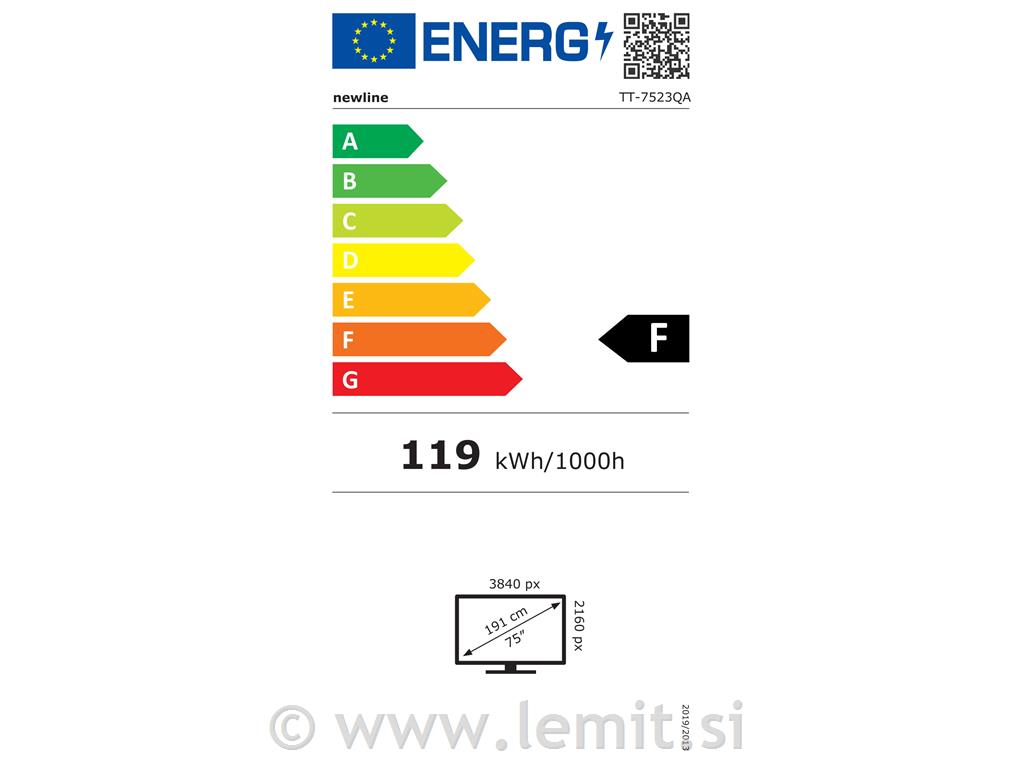 Newline Interakti. LCD zaslon TT-7523QA