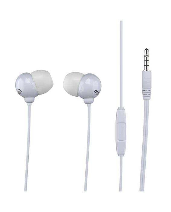 Slušalke PLUGZ MIC bele