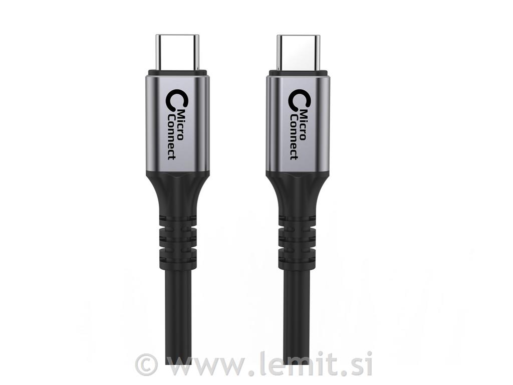 MicroConnet Premium kabel USB C-C USB4
