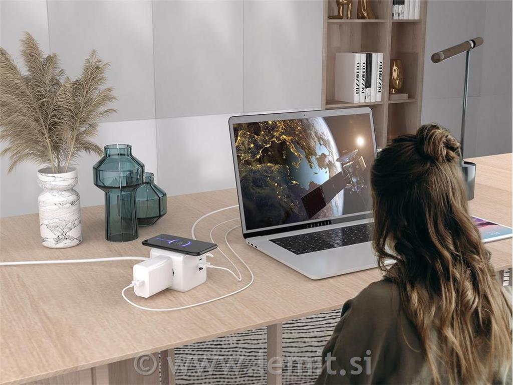 Razdelilnik PowerCube 3 vtič. brezžično
