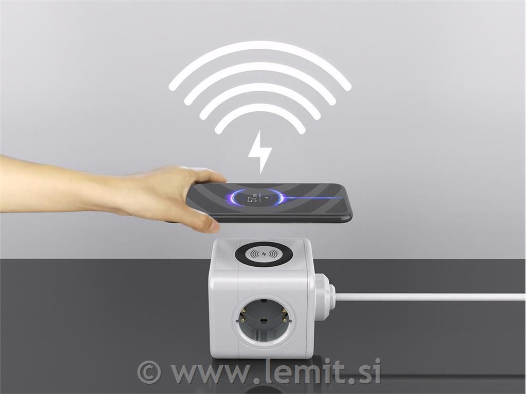 Razdelilnik PowerCube 3 vtič. brezžično