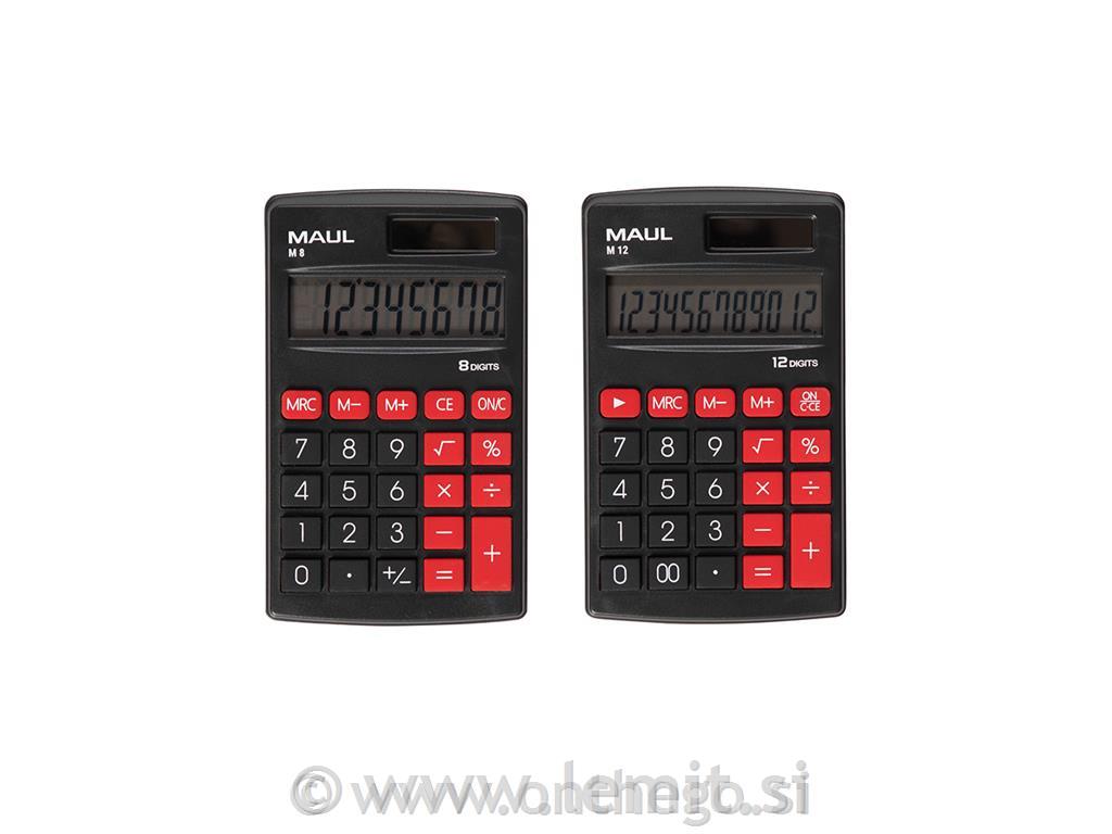 Žepni kalkulator M 12