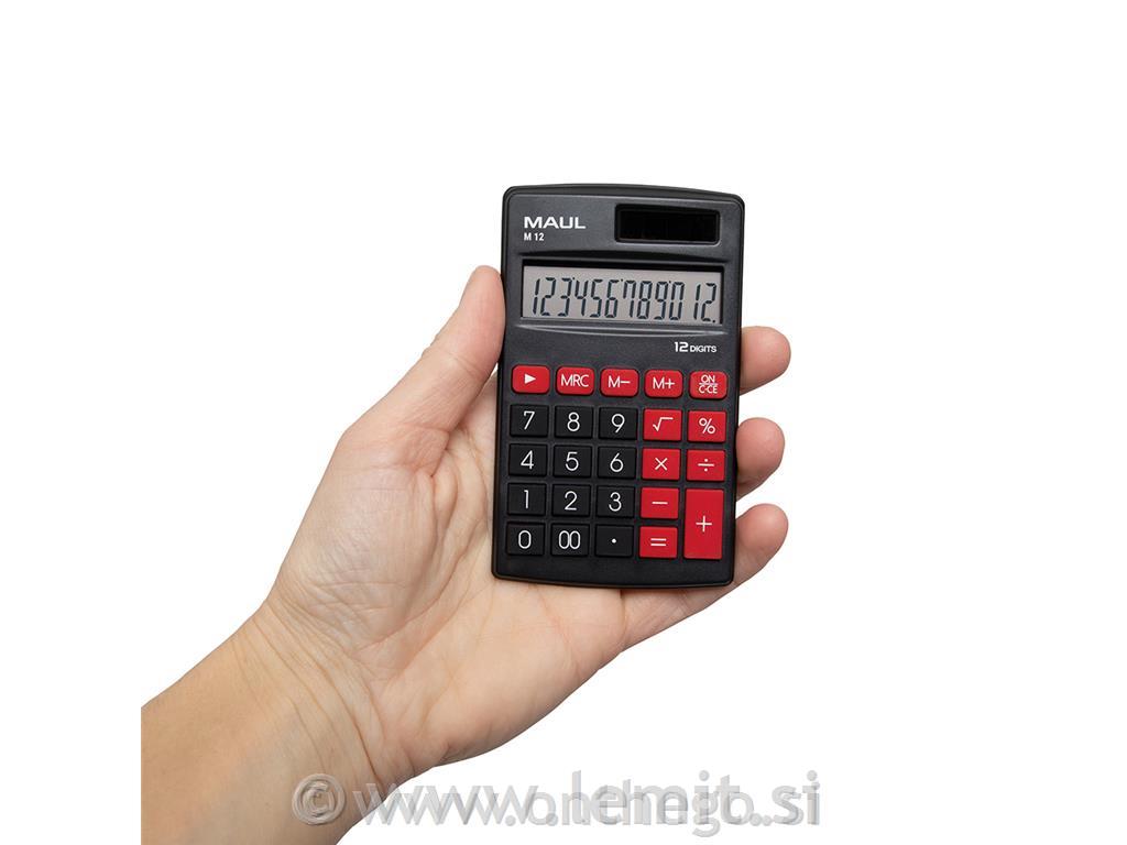 Žepni kalkulator M 12