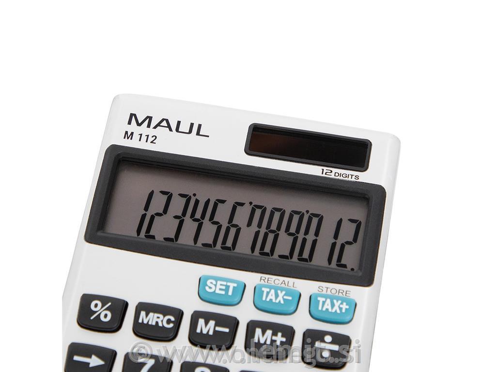 Žepni kalkulator M 112 tax
