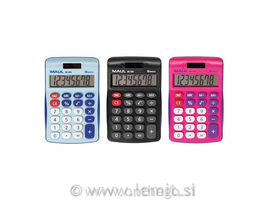 Namizni kalkulator MJ 450 Junior roza