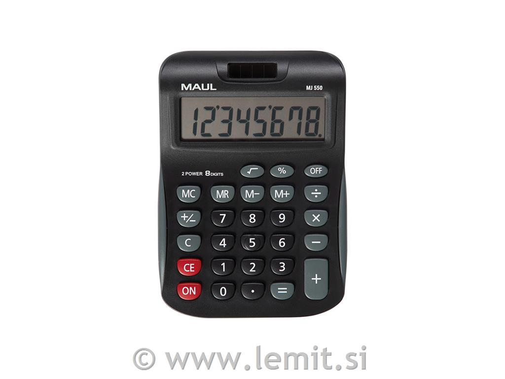 Namizni kalkulator MJ 550 Junior črn