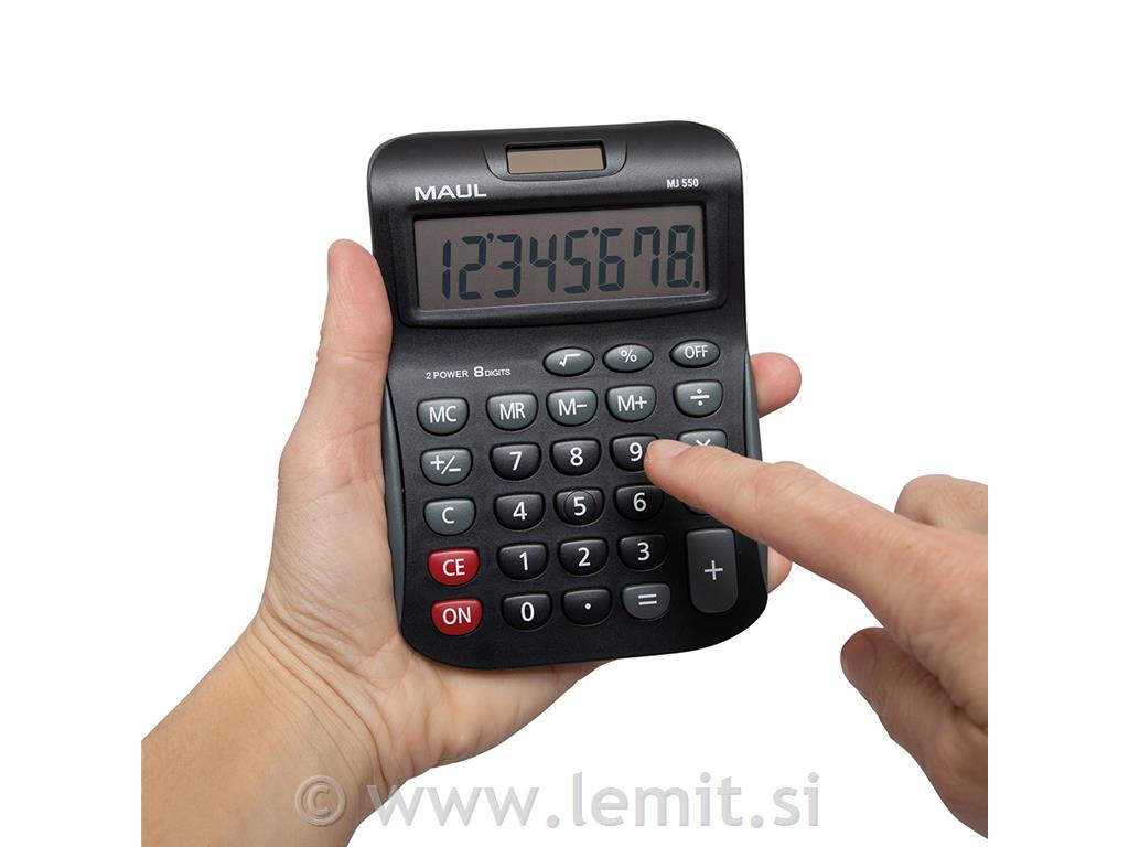 Namizni kalkulator MJ 550 Junior črn