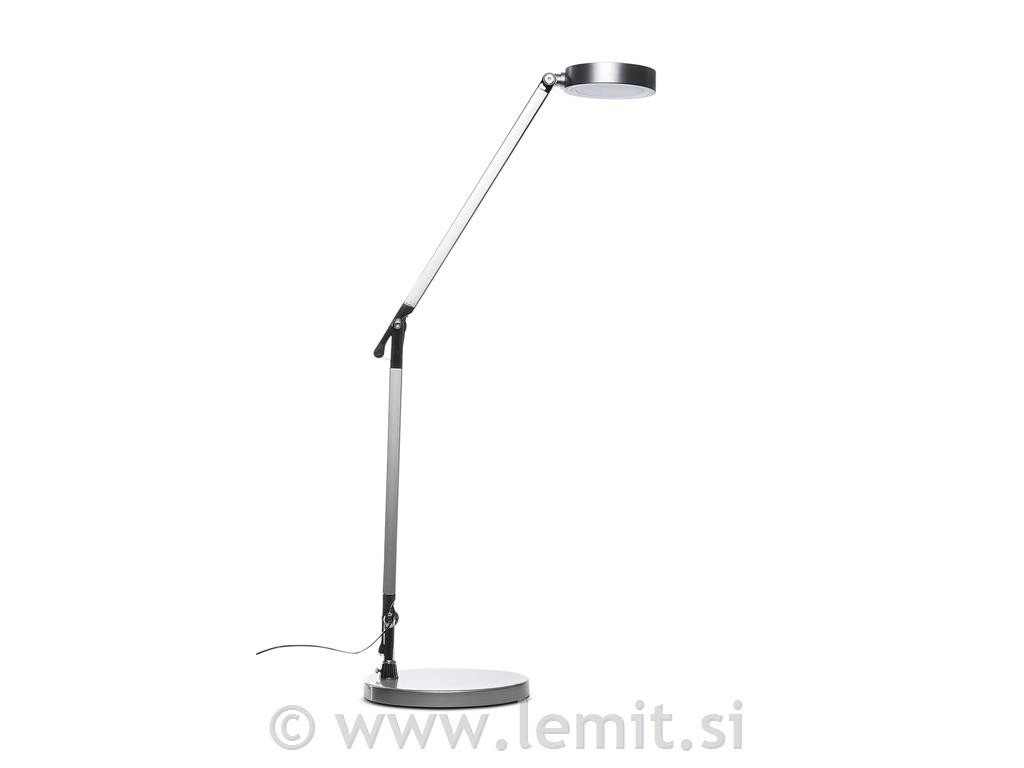 Namizna LED svetilka MAULgrace srebrna