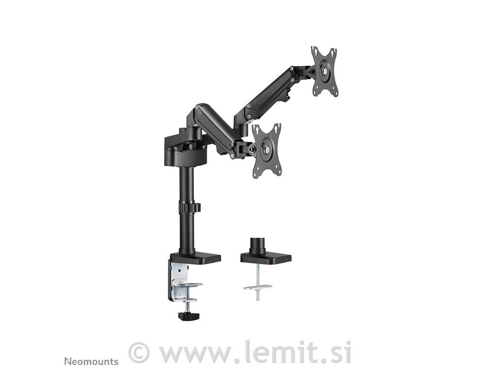 Gibljivi nosilec za 2 monitorja 17-27''