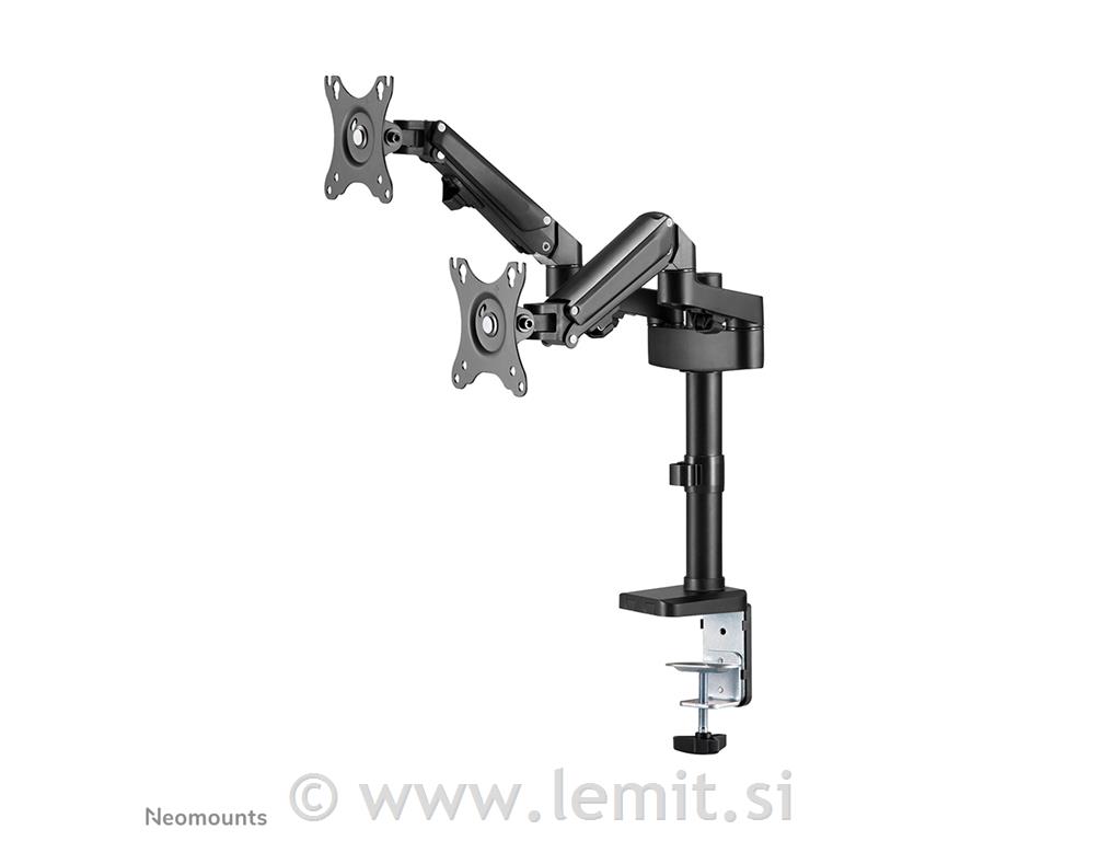Gibljivi nosilec za 2 monitorja 17-27''