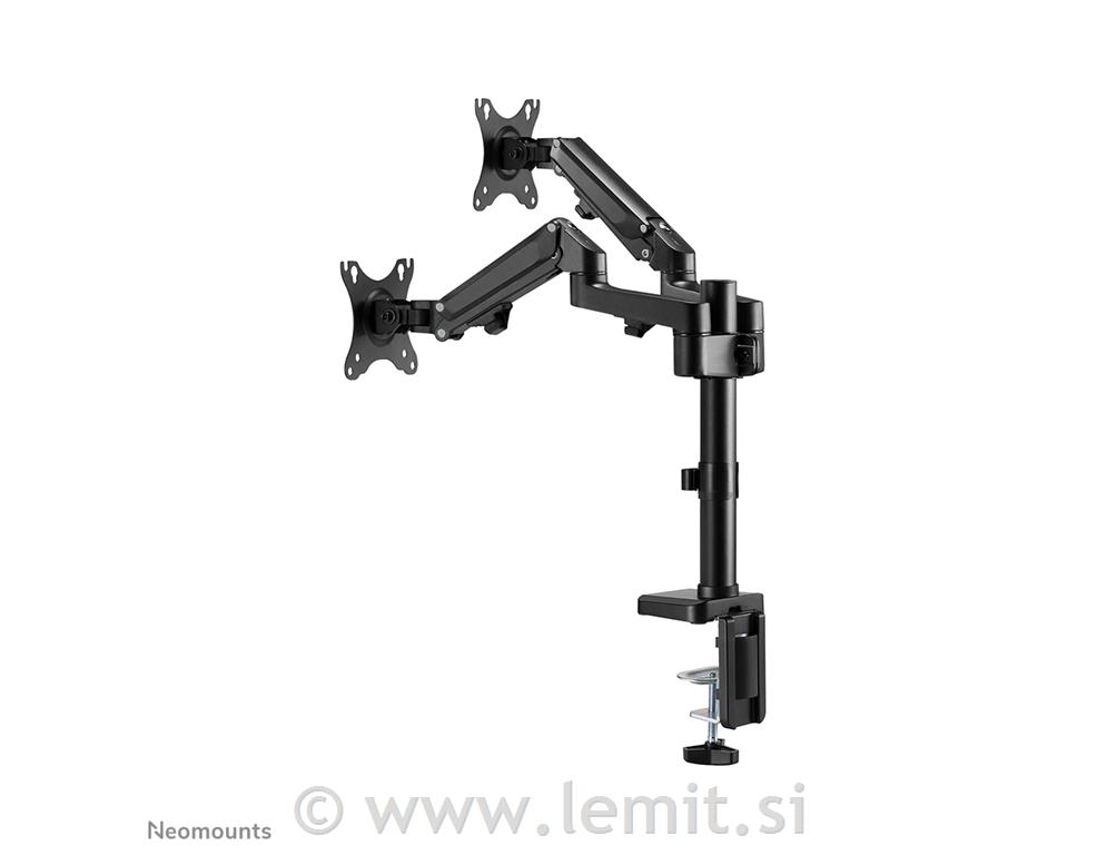 Gibljivi nosilec za 2 monitorja 17-27''