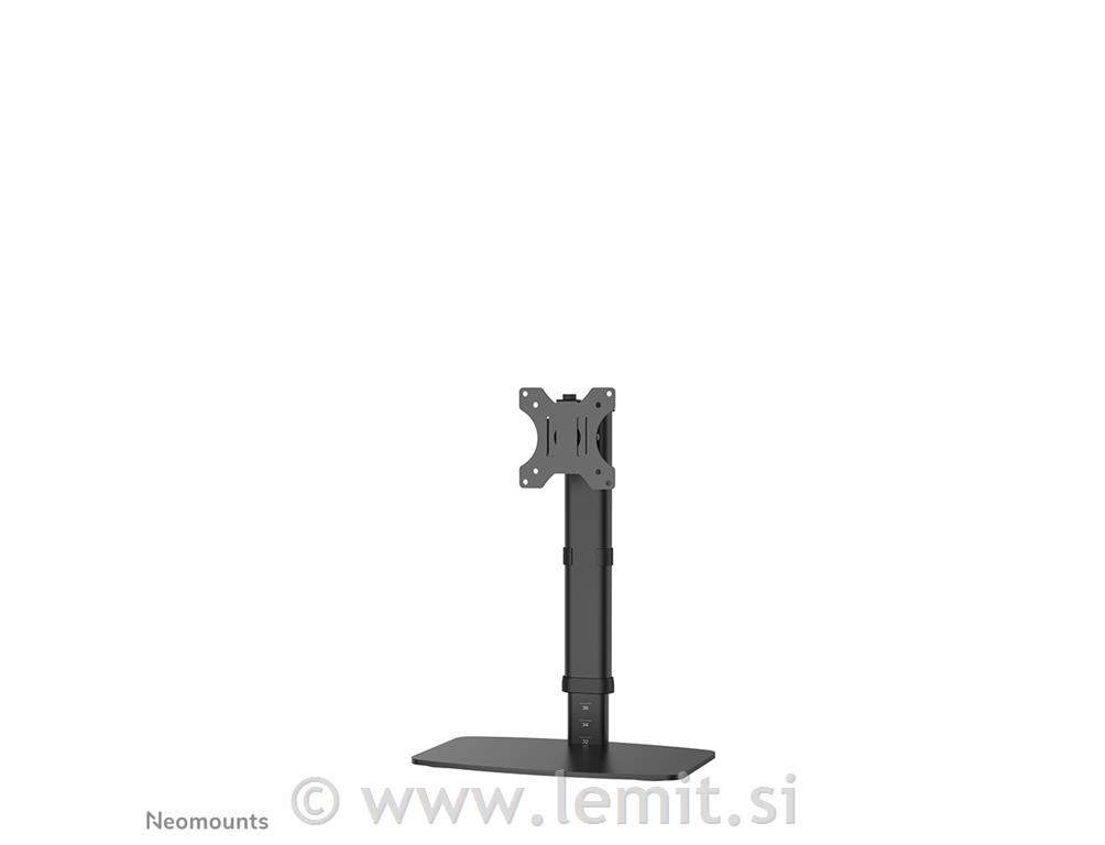 Gibljivo namizno stojalo za monitor črno