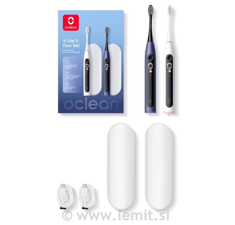 Oclean Električna zobna ščetka X LiteSet