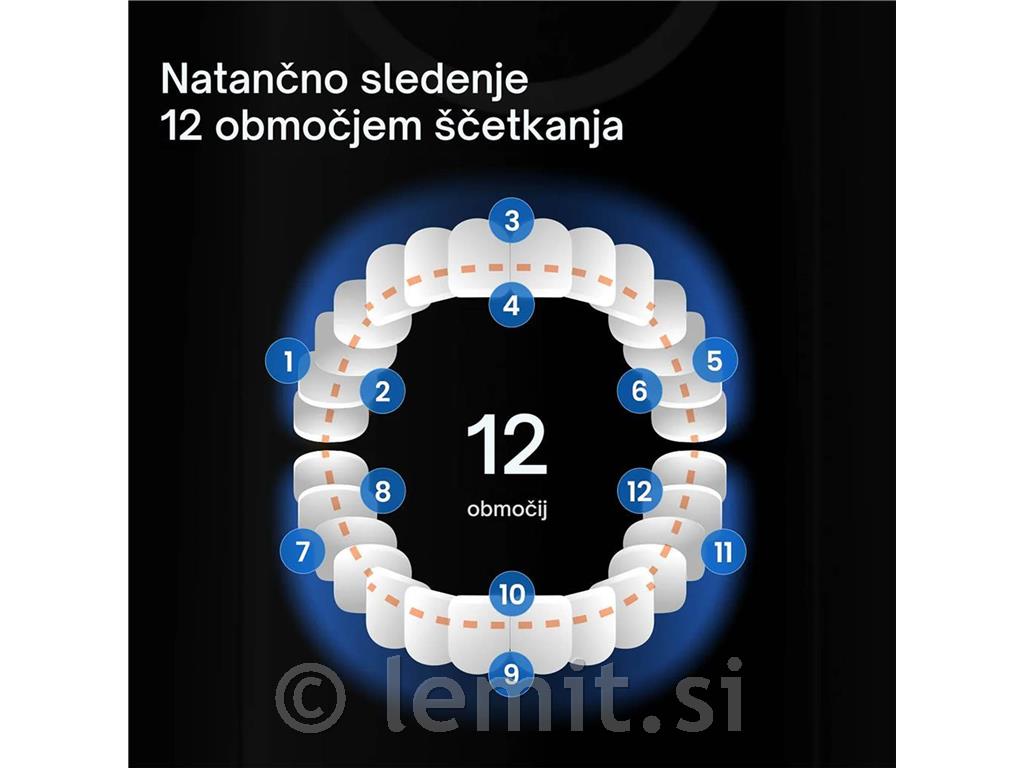 Električna zobna ščetka X Pro 20 Set zel
