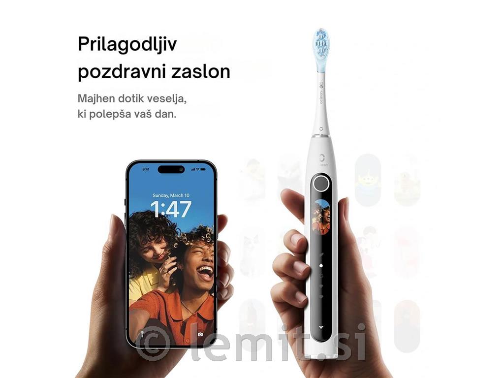Električna zobna ščetka X Pro 20 Set zel