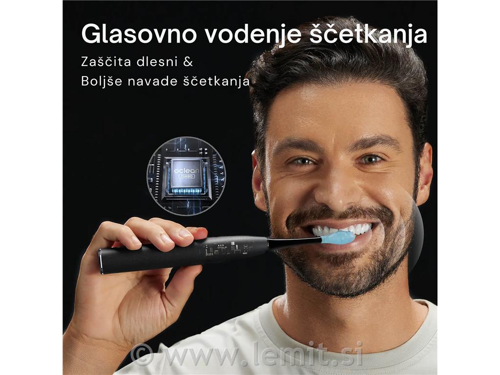 Električ. zobna ščetka XUltra 20 Set črn
