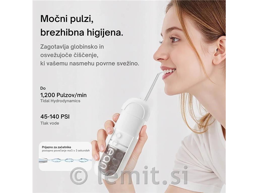 Oclean Ustna prha W10 lite Bela