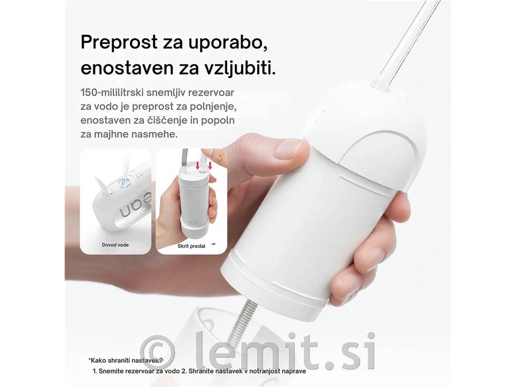 Oclean Ustna prha W10 lite Bela