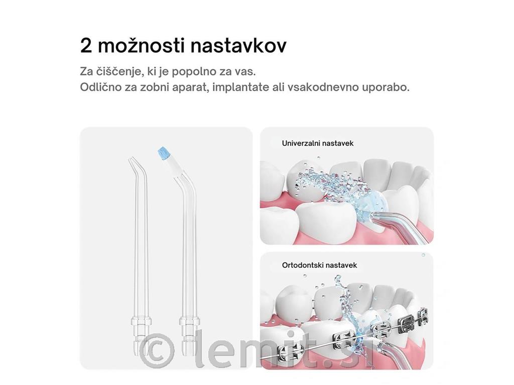 Oclean Ustna prha W10 lite Bela