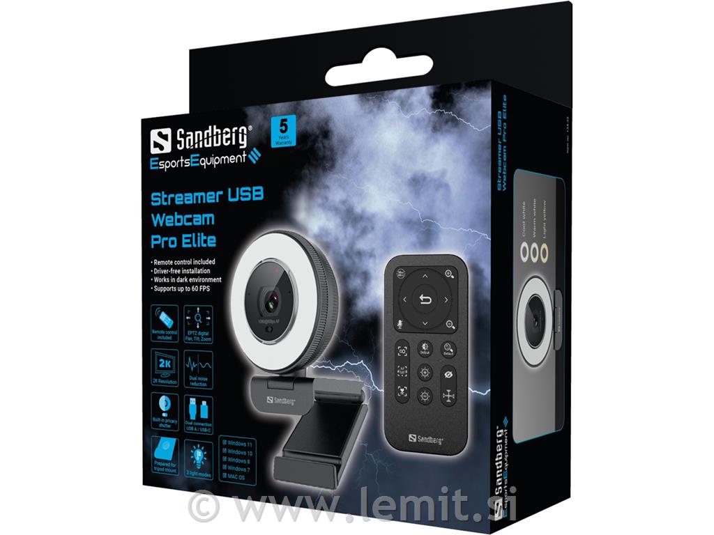 Sandberg Streamer USB spletna kamera
