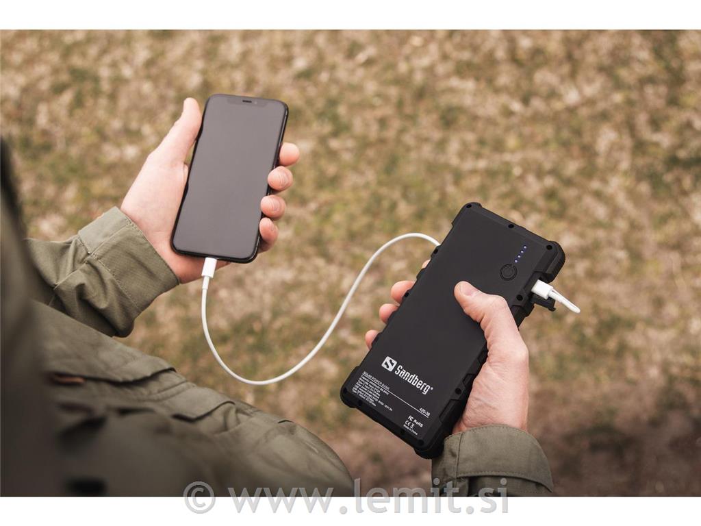 Sandberg Solarna baterija Powerbank