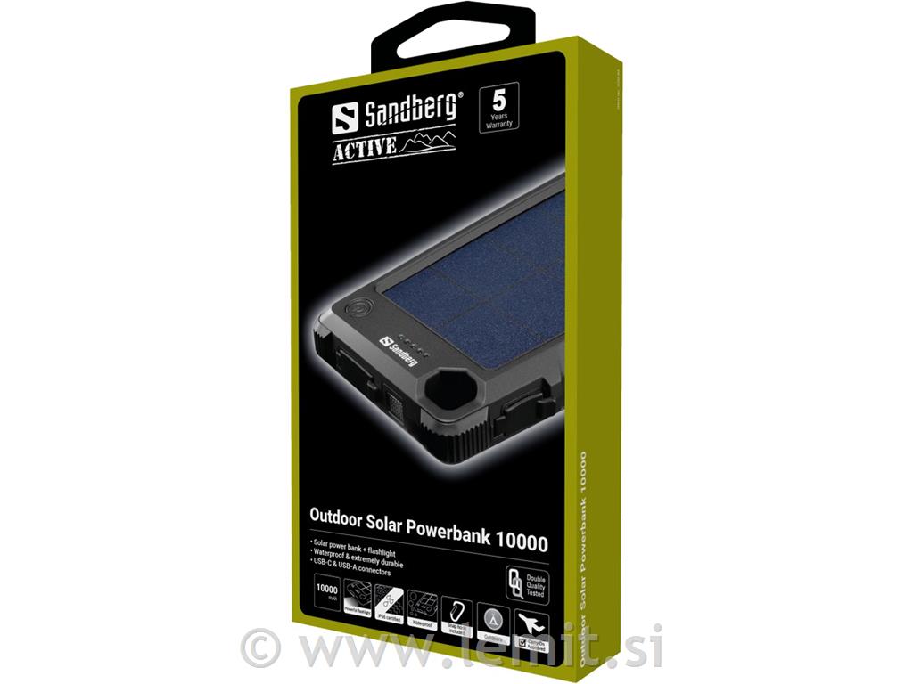 Sandberg Solarna baterija Powerbank