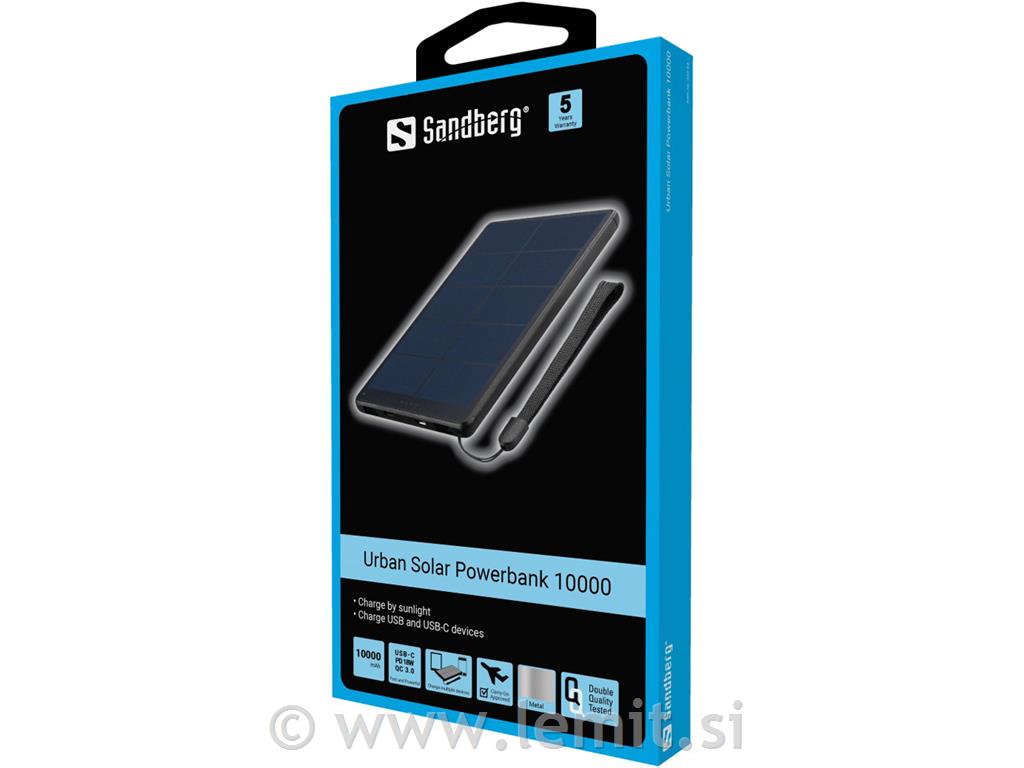 Solarna baterija Powerbank Urban
