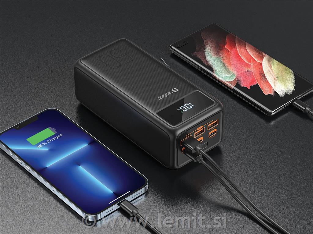 Sandberg Baterija Powerbank USB-A, USB-C