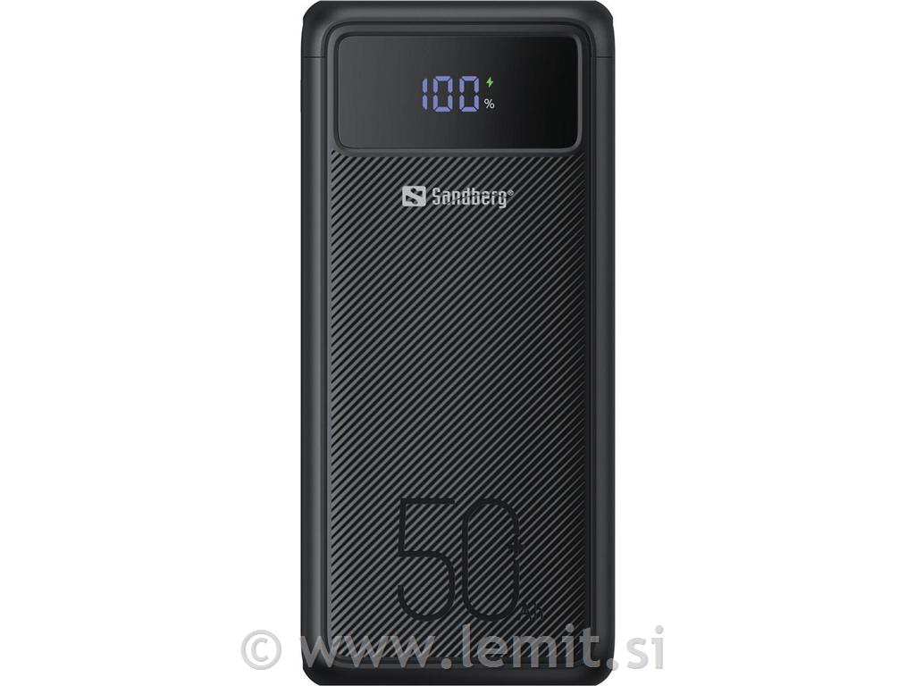 Sandberg Baterija Powerbank USB-A, USB-C