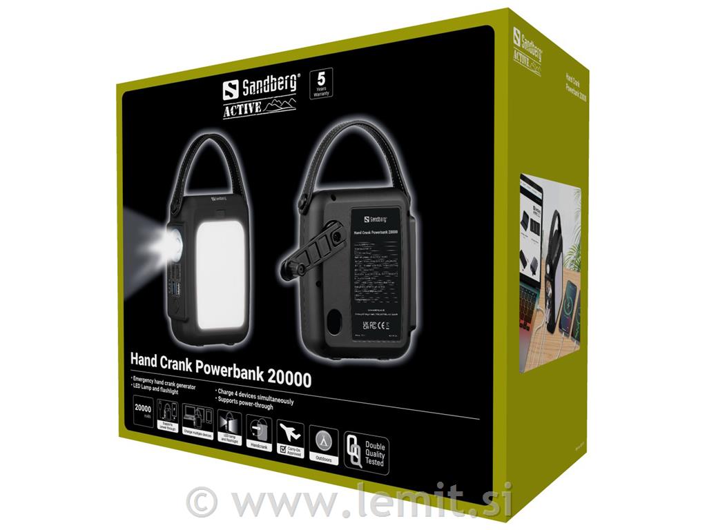 Sandberg Baterija Powerbank 20000